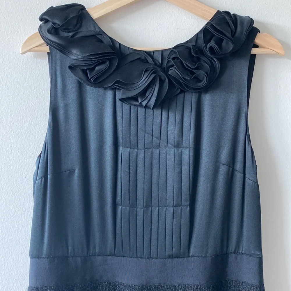 MAGASCHONI Collection Black Dress Silk - Picture 2 of 12